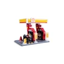 Τουβλάκια Jamara CaDA Shell Tankstelle Bricks 8+