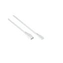 Καλώδιο Τροφοδοσίας Kabelmeister Euro-extension Plug C8 to C7, White, 0,5m