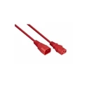 Καλώδιο Τροφοδοσίας Kabelmeister Extension C14 to C13 Red 2m