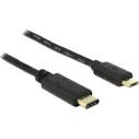 Καλώδιο USB Delock USB-C -> Micro-B M/M 2.00m Black