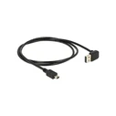 Καλώδιο USB Delock A -> Mini-B M/M 1.00m 90° sw