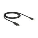 Καλώδιο USB Delock USB-C -> Micro-B M/M 2.00m Black