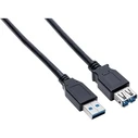 Καλώδιο USB EFB USB3.0 Extension A-A M-F 5,0m Black Premium