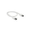 Καλώδιο USB Delock Easy-USB-Kab.2.0 A -> Easy-USB 2.0 A 0.5m White