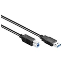 Καλώδιο USB Goodconnections USB3.0 A-B Black 5m