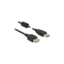 Καλώδιο USB Delock U Verl. A -> A M/F 0.50m Black