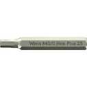 Μύτες Κατσαβιδιού Wera 840 Micro Bits Hex-Plus 2,5 x 30mm
