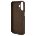 Guess GUHMP16MU4GPRW Apple iPhone 16 Plus hardcase 4G Logo Plate MagSafe brown