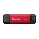 USB Flash 512GB Kingston Dual Portable SSD - USB 3.2 Gen 2 - Red
