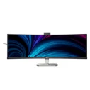 Monitor 48.8" Philips Curved LED 5000 Series 49B2U5900CH - 5120 x 1440 QHD