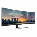 Monitor 49" LC Power Curved QLED LC-M49-DFHD-144-C-Q - 3840 x 1080 DFHD