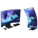 Monitor 55" Samsung Curved Gaming Odyssey Ark G97NC - 3840 x 2160 4K UHD