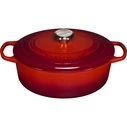 Κατσαρόλα Le Creuset Signature oval 29 cm Cerise