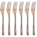 Σετ Μαχαιροπίρουνα Sambonet Taste cake fork set 6 pcs copper