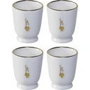Κούπες Espresso Bialetti Set 4 Biccherini Pure Gold