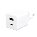 Φορτιστής Πρίζας PanzerGlass empower 35W USB-C + USB-A White