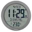 Επιτραπέζιο Ρολόι Kienzle DCF Radio-Control. w.Room Temp.Display anthr.