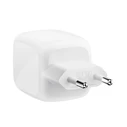 Φορτιστής Πρίζας Belkin Dual USB-C 37W PD + PPS ,White WCH020kqWH