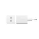 Φορτιστής Πρίζας PanzerGlass empower 45W 2x USB-C White