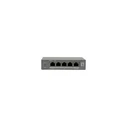 LevelOne GEP-0531 PoE+ Switch 5 θυρών Gigabit (4x PoE, 1x Hi‑PoE uplink) 60W Ανεπιτηρούμενος Πλαστικό