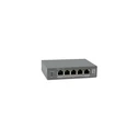LevelOne GEP-0531 PoE+ Switch 5 θυρών Gigabit (4x PoE, 1x Hi‑PoE uplink) 60W Ανεπιτηρούμενος Πλαστικό