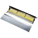 Patch Panel Logilink TOE 1U 24-port CAT6 STP Black