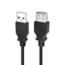 Καλώδιο USB-A Logilink 2.0 (M) --> (F) 3.00m Extension Black