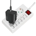Πολύπριζο Logilink 9-fold 1.5m / White / switch