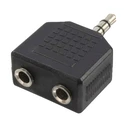 Αντάπτορας Logilink 3,5 mini jack 1x <--> 2x 3,5 mini jack