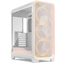 Κουτί Υπολογιστή Fractal Design Midi Meshify 3 Ambience Pro RGB White TG Clear
