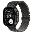 Smartwatch Apple Watch Ultra 3 GPS + Cellular 49mm Black Titanium with Black Titanium Milanese - Small