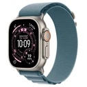 Smartwatch Apple Watch Ultra 3 GPS + Cellular 49mm Natural Titanium with Light Blue Alpine - Small