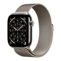 Smartwatch Apple Watch Series 11 GPS + Cellular 42mm Natural Titanium with Natural Milanese Loop