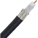 Καλώδιο Ομοαξονικό Digitus RG-6 75 Ohm, (2x foil + braid 77%), Fca, PE, 500m, Black