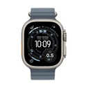 Smartwatch Apple Watch Ultra 3 (2025) 5G 49mm Natural Titanium with Ocean Band - Anchor Blue