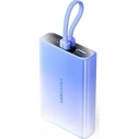 Power Bank Vention 10000 mAh USB-C + Lightning + USB-A 22.5W with display LED Blue