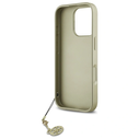 Guess GUHCP16LGF4GGR Apple iPhone 16 Pro hardcase 4G Charms Collection black
