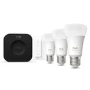 Smart Λάμπες Philips Hue Bridge Pro + 3 x E27 + Dimmer switch