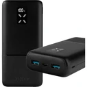 Power Bank Fixed Zen 20 with display LCD and exit PD 20W 20000 mAh Black