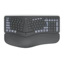 Ασύρματο Πληκτρολόγιο Hama ergonomiczna WK-900 Black
