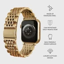 Λουράκι Burga Metal Bracelet Chic Royal for Apple Watch 42/44 mm (gold)