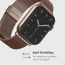 Λουράκι Burga Metal Mesh Elegance for Apple Watch 42/44 mm (rose gold)