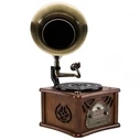 Πικάπ Roadstar Vintage Ξύλινο ΗiFi με Χοάνη Γραμμοφώνου HIF-1850TUMPK