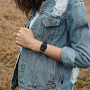 Tech-Protect Nylon Apple Watch 6 / 7 / 8 / 9 / 10 / SE / Ultra 1 / 2 44/45/46/49mm Black