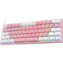 Gaming Πληκτρολόγιο Redragon Fizz Pro K616 white and pink