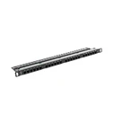 Patch Panel Lanberg 24 Port 0.5U 19" Cat. 5E UTP Black