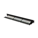 Patch Panel Lanberg 19" 1U 24-Port CAT.5E UTP + cable org.