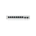 Network Switch Zyxel GS1200-10V3 8-Port Gigabit, 2xSFP web/smart managed
