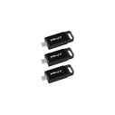 USB Stick 128GB PNY Elite USB 3.2 TYPE-C retail 3-Pack