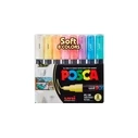 Μαρκαδόροι Posca Marker UNI PC-1MC 8-pack Set Pastell
